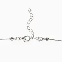 Кулон &laquo;Нежность&raquo;, на цепочке, голубой в серебре, 45 см