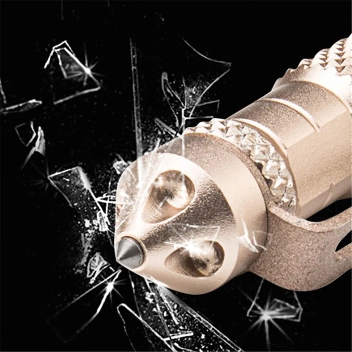 Ручка шариковая металлическая Calligrata "Тактическая", поворотная, золотистая