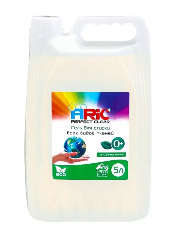 Гель для стирки ARIC гипоаллергенный, 5 л (канистра)