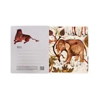 Тетрадь 48л кл FAUNA, МИКС