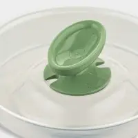 Крышка для СВЧ, d=27 см, внутр. d=26 см, пластик, МИКС