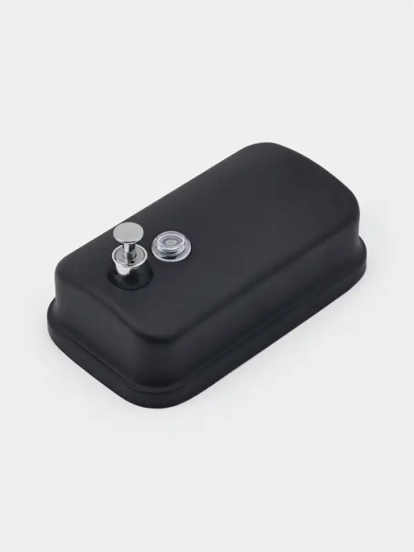 Диспенсер для жидкого мыла St&ouml;lz, механический, 800 мл, нержавеющая сталь, чёрный