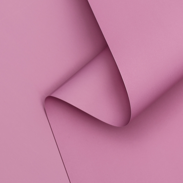 Пленка матовая 0,5х10м 65мкм, пастельная серия, маджента Пленка матовая 0,5х10м 65мкм, пастельная серия, маджента