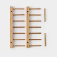 Подставка - сушилка для разделочных досок и крышек Доляна, 30&times;10, 6 мест, бамбук