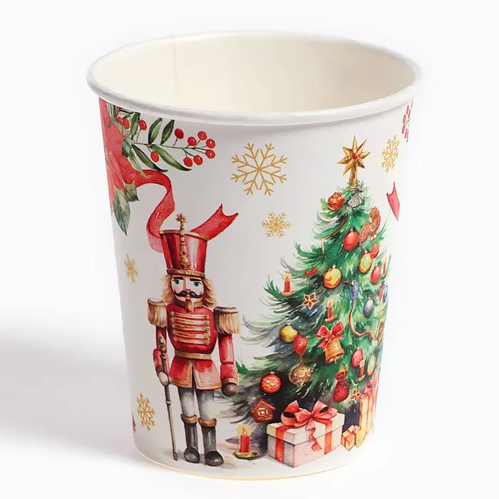 Стакан одноразовый бумажный «С Новым годом», сказка, 250 мл