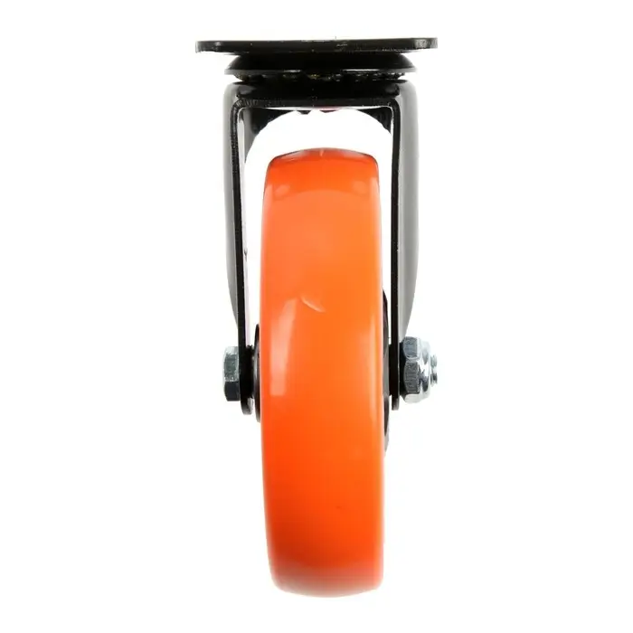 Колесо мебельное CAPPIO, d=125 мм, поворотное, покрытие PVC