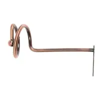 Крючок - держатель для штор на стену CAPPIO KS044, металлический, цвет медь, 2 шт Крючок - держатель для штор на стену CAPPIO KS044, металлический, цвет медь, 2 шт