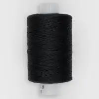 Нитки обувные, 100ЛЛ, 200 м, чёрные