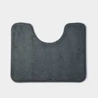 Коврики для ванной и туалета Доляна «Софт», 2 шт: 40×50 см, 50×80 см, цвет серый Коврики для ванной и туалета Доляна «Софт», 2 шт: 40×50 см, 50×80 см, цвет серый