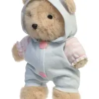 Мягкая игрушка "Мишка в пижаме", 14 см, МИКС