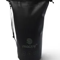 Гермомешок туристический maclay, 20 л, с лямкой, чёрный