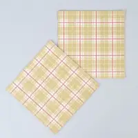 Салфетки бумажные Home Collection &laquo;Золотая клетка&raquo;, 3 слоя, 33&times;33, 20 шт.