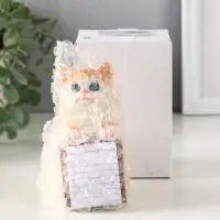 Сувенир полистоун с блокнотом 20 листов "Рыжий котик" 6,5х5х11 см Сувенир полистоун с блокнотом 20 листов "Рыжий котик" 6,5х5х11 см