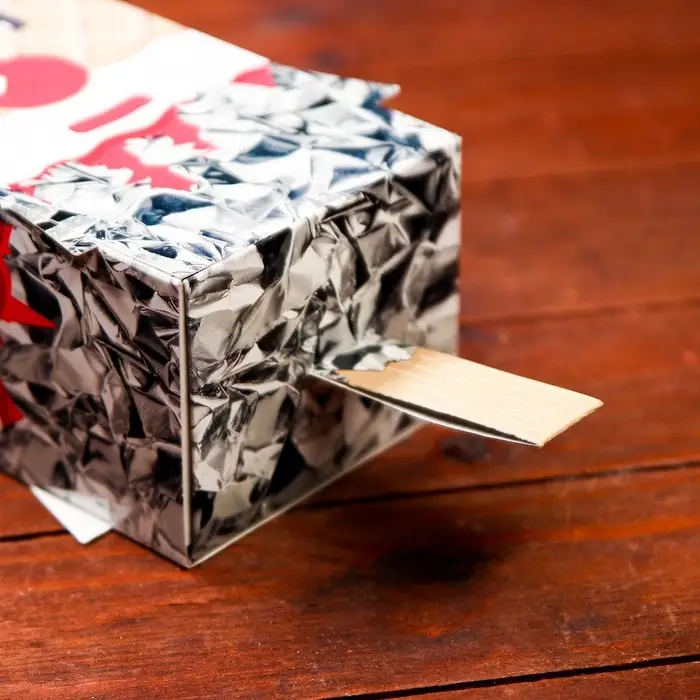 Подарочная коробка «С Новым годом» 10.1×8.2×20.2 см