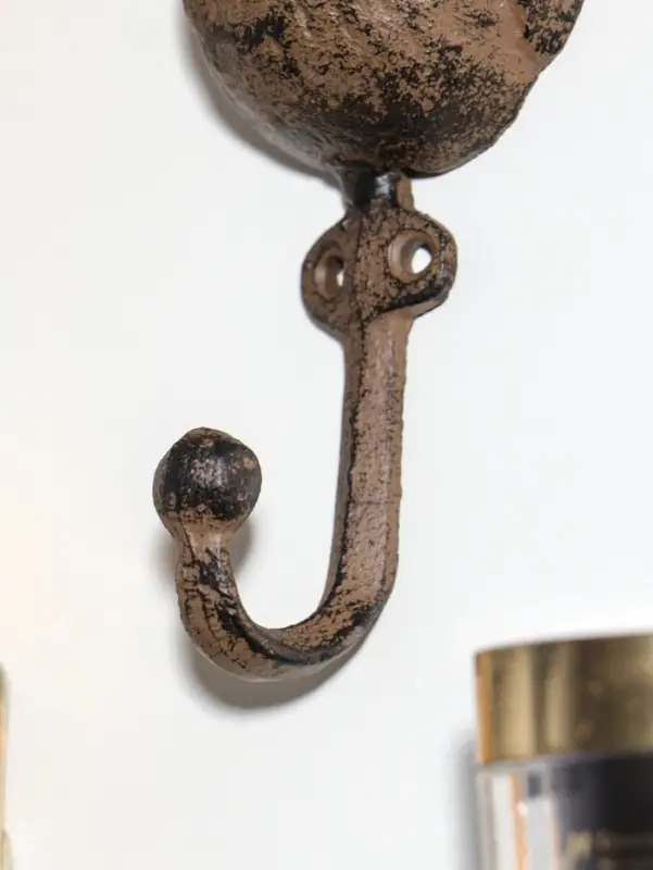 Крючок настенный &laquo;Упитанный филин&raquo;, ключница декоративная, чугун, 16&times;7&times;4 см