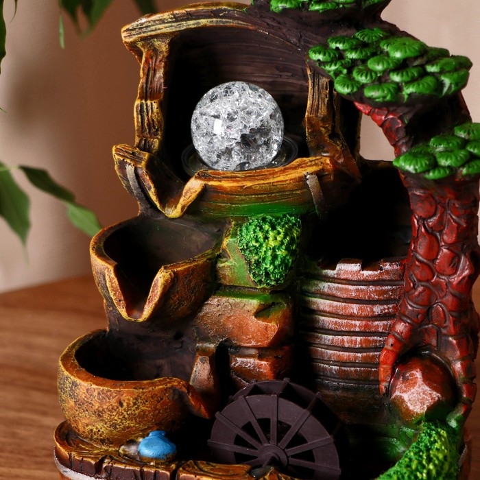 Фонтан "Каменное дерево" 17х13х26 см (с подсветкой)