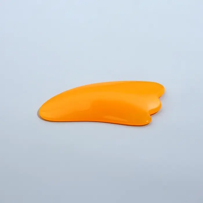 Массажёр гуаша «Лапка», 10×5 см, оранжевый Массажёр гуаша «Лапка», 10×5 см, оранжевый