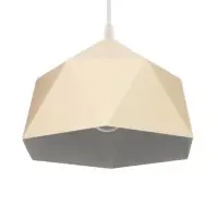 Светильник Edward, 1&times;40 Вт, Е27, 25&times;21.5&times;18 см, сливочный