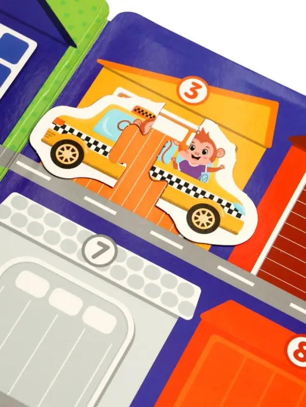 Магнитные макси-пазлы Магнитные макси-пазлы "Изучаем цвета"