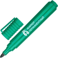 Маркер перманентный 2-3мм зеленый НФ-00004081