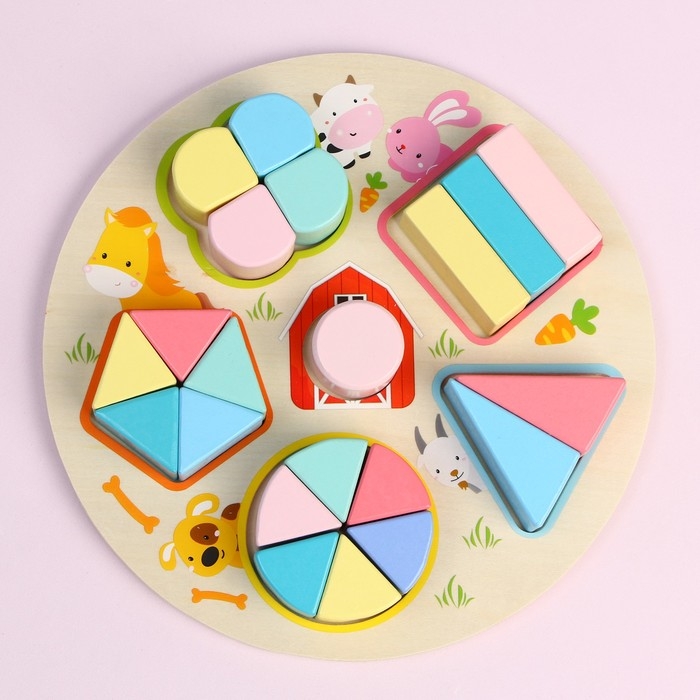 Головоломка деревянная «Нежность», 22×22×2.5 см