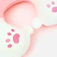 Мягкая игрушка - антистресс подголовник "Кошечка" 32 см