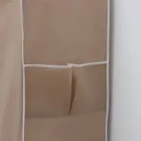 Шкаф тканевый каркасный, складной LaDо́m, 103&times;45&times;165 см, бежевый