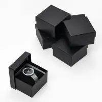 Набор коробочек подарочных 6 шт. под часы &laquo;Рептилия&raquo; крокодил, 9&times;9, цвет чёрный (9670096)