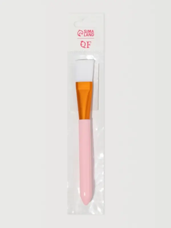 Кисть для масок &laquo;Нежность&raquo;, 15.5 (&plusmn; 1) см, розовая