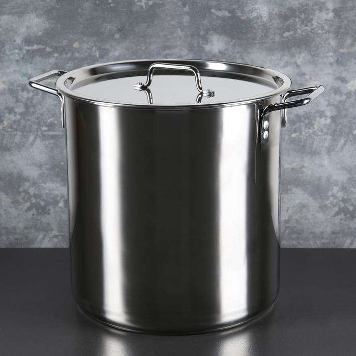 Котёл «Общепит», 30 л, d=35 см, h=35.5 см, капсульное дно, индукция Котёл «Общепит», 30 л, d=35 см, h=35.5 см, капсульное дно, индукция