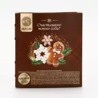 URAL LAB Арома Саунд Набор гель для душа, крем для рук и бальзам для губ, печенье