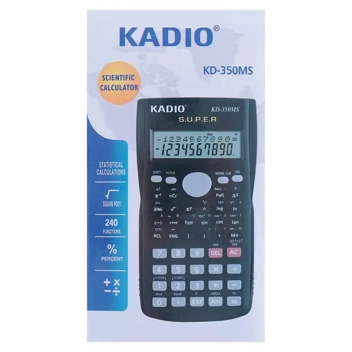 Калькулятор инженерный, 10-разрядный, KK-350MS Калькулятор инженерный, 10-разрядный, KK-350MS