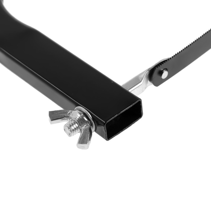 Ножовка по металлу ТУНДРА, усиленный прямоугольный профиль, пластиковая рукоятка, 300 мм Ножовка по металлу ТУНДРА, усиленный прямоугольный профиль, пластиковая рукоятка, 300 мм