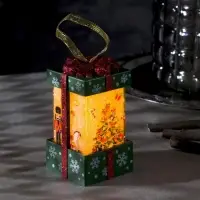 Фигура светодиодная, 11.5 см, свечение тёплое белое, эффект пламени