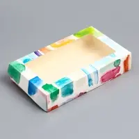 Коробка складная «Акварель» 20×12×4 см