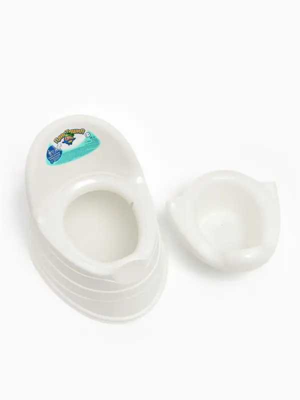 Горшок детский музыкальный, Белый