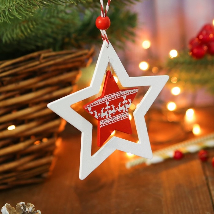 Подвеска новогодняя «Звезда» Подвеска новогодняя «Звезда»