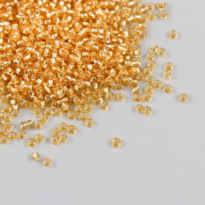 Бисер круглый 12/0  Бисер круглый 12/0 "Карамельный" 20 гр