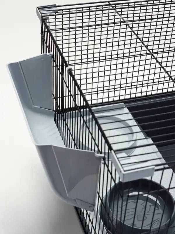 Клетка для шиншилл &laquo;Пижон&raquo; №11, складная, 80&times;50&times;46 см, серая