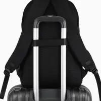 Рюкзак, водонепроницаемое дно, 2 отделения, 3 кармана, 31&times;15&times;45 см, чёрный