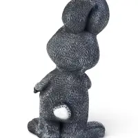 Садовая фигура &laquo;Зайчик Федя&raquo; из полистоуна, 24&times;17&times;42 см