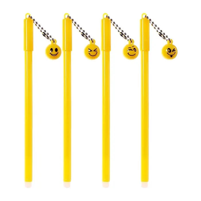 Ручка - прикол гелевая, «Смайл», подвеска, МИКС