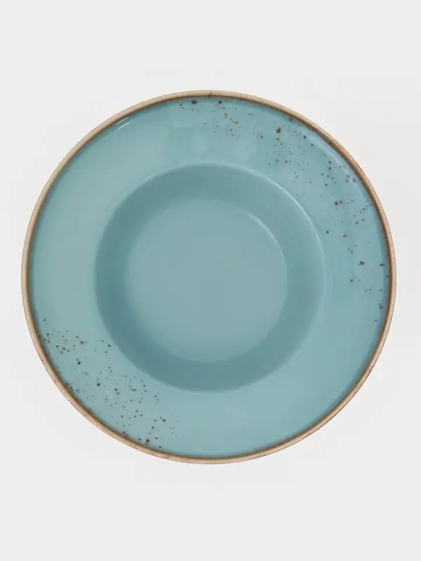 Тарелка для пасты Magistro &laquo;Церера&raquo;, 400 мл, d=19.5 см, фарфор, голубая