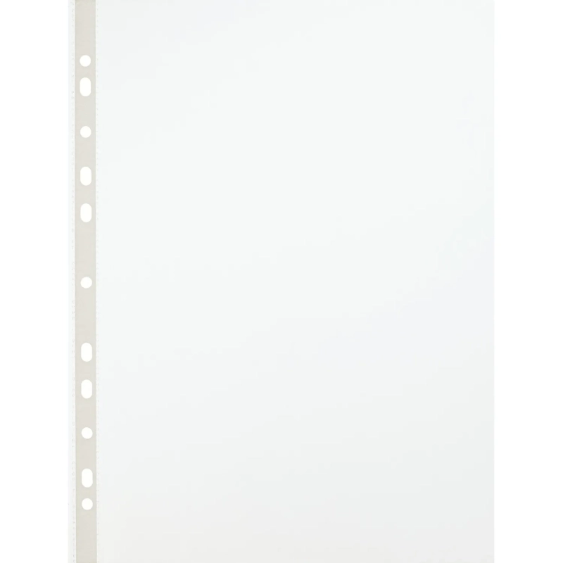 Файл-вкладыш перфорированная А4 100шт, рифленая Элементари 0,030 мм