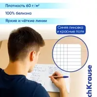 Предметная тетрадь по алгебре ErichKrause. Timeline, 36 листов, в клетку, со справочным материалом, обложка из мелованного картона