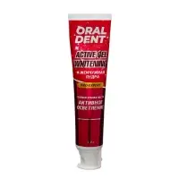 Зубная паста DEFANCE Oraldent Active Gel, отбеливающая, 120 г
