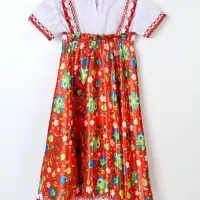 Карнавальный набор "Милая Настенька" рост 110-116, красный Карнавальный набор "Милая Настенька" рост 110-116, красный