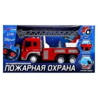 Машина радиоуправляемая &laquo;Пожарная охрана&raquo;, свет и звук, стреляет водой, 1:16, работает от аккумулятора