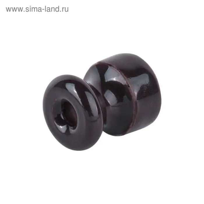 Изолятор Luazon Lighting, керамический, коричневый Изолятор Luazon Lighting, керамический, коричневый