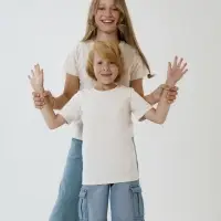 Футболка детская T-Bolka Kids, молочно-белая, 10 лет